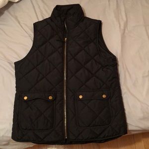 Black quilt vest!